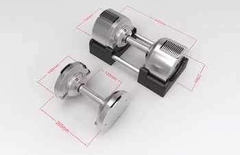 Zestaw 2x Hantli regulowanych 41.5 kg + stojak