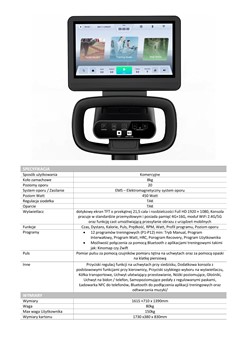 Rower Poziomy Gymost R12 z ekranem dotykowym TFT