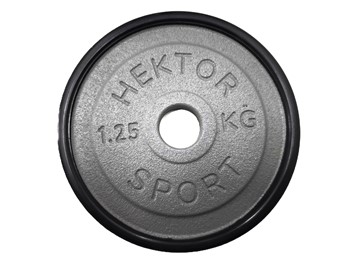 OBCIĄŻENIE HEKTOR 1.25 KG FI 26 z opaską poliureta