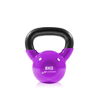 KETTLEBELL ŻELIWNY POKRYTY WINYLEM 8 kg - UpForm