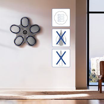 TARCZA BOKSERSKA BLUETOOTH+RĘKAWICE HMS TB11