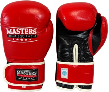 Rękawice bokserskie 10 OZ skóra naturalna MASTERS