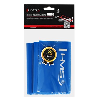 GUMA DO ĆWICZEŃ 120CM HMS obciążenia 1-9 kg GU02