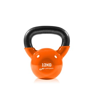 KETTLEBELL ŻELIWNY POKRYTY WINYLEM 12 kg - UpForm