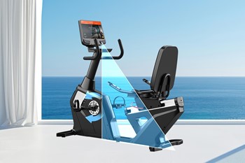 Rower Poziomy Gymost R11 V5 TFT 15,6