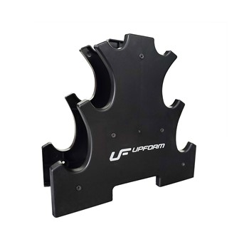 Zestaw hantli fitness winylowych 12 kg + stojak