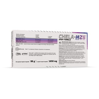 Chela-MZB® Sport Formula Mega Caps® 60kaps.-Olimp