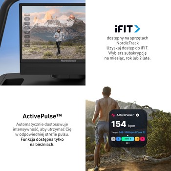 NORDICTRACK BIEŻNIA ELEKTRYCZNA COMMERCIAL NTL1312