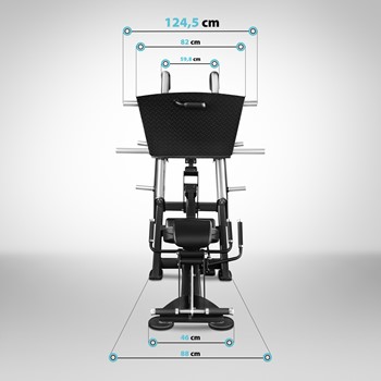 SUWNICA NA NOGI NA WOLNY CIĘŻAR COMMERCIAL HMS