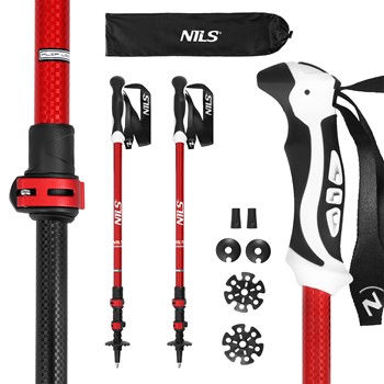 KIJE TREKKINGOWE ALUMINIOWE BLUE NILS TK8601