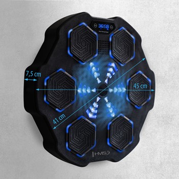 TARCZA BOKSERSKA BLUETOOTH+RĘKAWICE HMS TB02