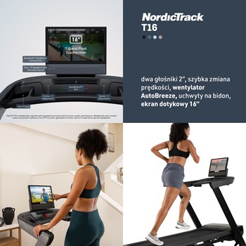 NORDICTRACK BIEŻNIA ELEKTRYCZNA T16