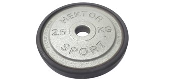 OBCIĄŻENIE HEKTOR 2.50 KG FI 26 z opaską poliureta