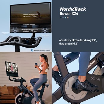 NORDICTRACK ROWER SPININGOWY COMMERCIAL X24