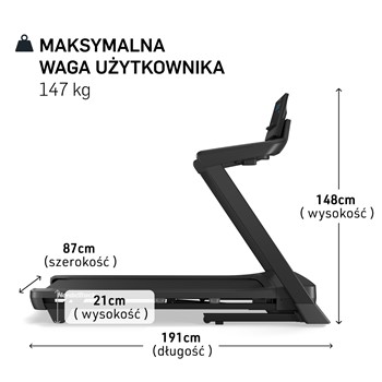 NORDICTRACK BIEŻNIA ELEKTRYCZNA T8