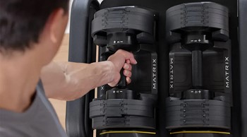 ZESTAW SZTANGIELEK REGULOWANYCH MATRIX 32 KG DB32