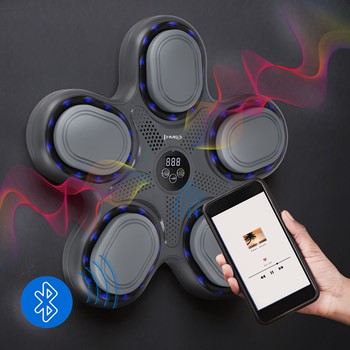 TARCZA BOKSERSKA BLUETOOTH+RĘKAWICE HMS TB11
