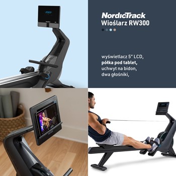 WIOŚLARZ MAGNETYCZNY RW300 NORDICTRACK