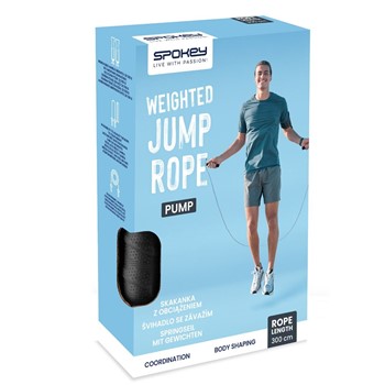 Skakanka z wyjmowanymi obciążeniami Spokey PUMP