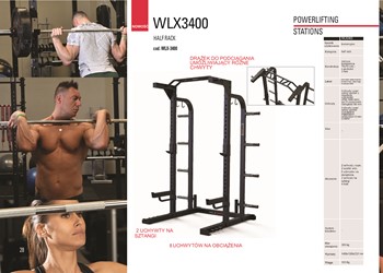 Klatka do treningu (Half Rack) Toorx WLX-3400