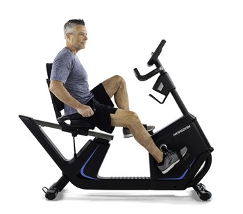 Rower poziomy HORIZON FITNESS 5.0 R czarny