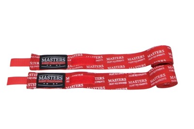 Bandaż bokserski bawełniany MASTERS BB1-3N1
