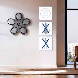TARCZA BOKSERSKA BLUETOOTH+RĘKAWICE HMS TB11