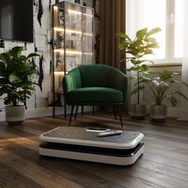 PLATFORMA WIBRACYJNA Z PODPÓRKAMI DO POMPEK HMS