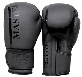 Rękawice bokserskie MASTERS RPU-MATT-BLACK 14 OZ