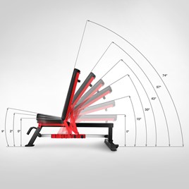 REGULOWANA ŁAWKA SEMI COMMERCIAL HMS L5166