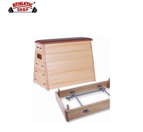 SKRZYNIA GIMNASTYCZNA Z WÓZKIEM 4 KOŁOWYM POLSPORT