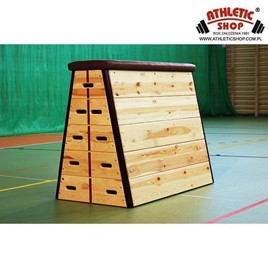 SKRZYNIA GIMNASTYCZNA Z WÓZKIEM 4 KOŁOWYM POLSPORT