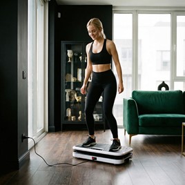 PLATFORMA WIBRACYJNA Z PODPÓRKAMI DO POMPEK HMS