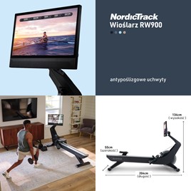 NORDICTRACK WIOŚLARZ MAGNETYCZNY RW 900