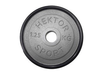 OBCIĄŻENIE HEKTOR 1.25 KG FI 26 z opaską poliureta