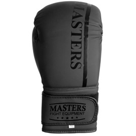 Rękawice bokserskie MASTERS RPU-MATT-BLACK 14 OZ