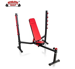 Ławka ze stojakami i skosem MS-L106 - Marbo Sport