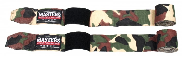 Bandaż bokserski MASTERS CAMOUFLAGE 3,5 m BBE-MFE