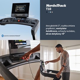 NORDICTRACK BIEŻNIA ELEKTRYCZNA T10