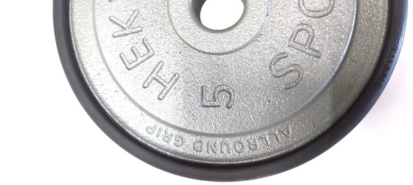 OBCIĄŻENIE HEKTOR 2.50 KG FI 26 z opaską poliureta