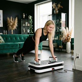 PLATFORMA WIBRACYJNA Z PODPÓRKAMI DO POMPEK HMS