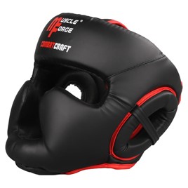 Kask Bokserski CombatCraft czarny matowy S,M,L