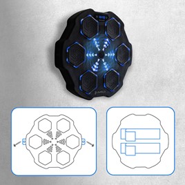 TARCZA BOKSERSKA BLUETOOTH+RĘKAWICE HMS TB02