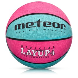 Piłka koszykowa Meteor Layup roz 4 / 07078