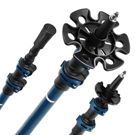 KIJE TREKKINGOWE ALUMINIOWE BLUE NILS TK8601