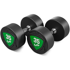Zestaw hantli poliuretanowych 27,5-37,5kg UFD-SET