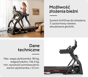 BIEŻNIA ELEKTRYCZNA BOWFLEX T25