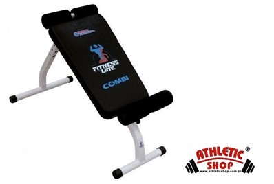 Ławka skośna do brzuszków InterAtletika COMBI