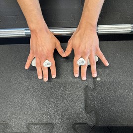 Uchwyty treningowe na sztangę do martwego KF-198