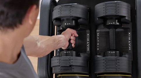 ZESTAW SZTANGIELEK REGULOWANYCH MATRIX 32 KG DB32